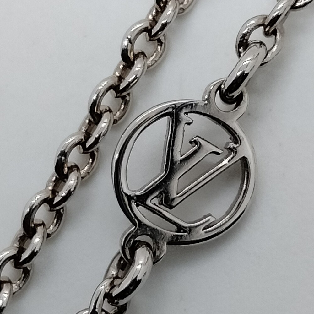 No Tariff Louis Vuitton Necklace Silver #196806L14 - Picture 6 of 8